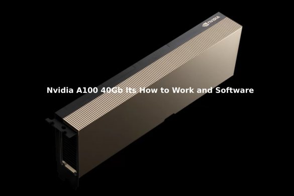 Nvidia A100 40Gb Its How to Work and Software